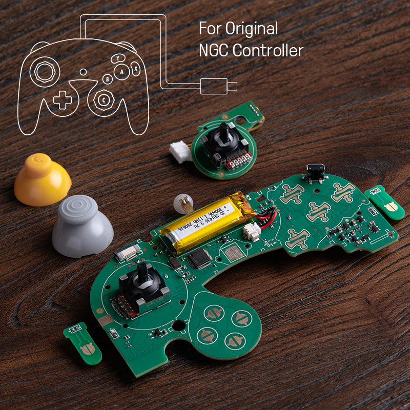 8BitDo Mod Kit for Original NGC Controller (Ships on Sep 10. 2026)